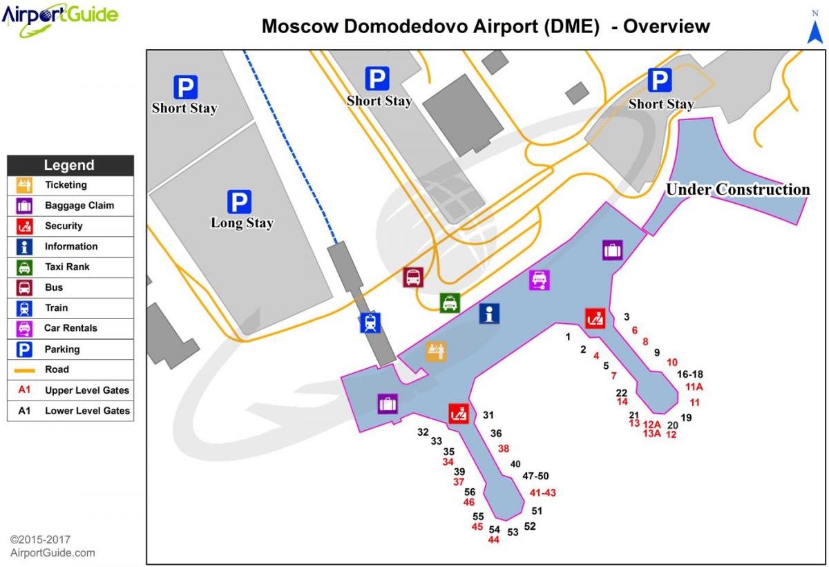 Domodedovo نقشه