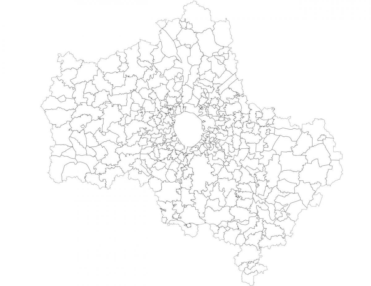 Moskva شهرداری نقشه