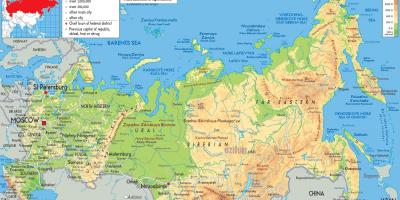 روسیه مسکو نقشه